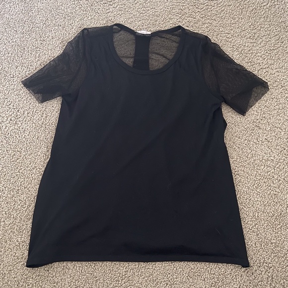 UO Mesh Cut Out T-Shirt - Picture 1 of 6